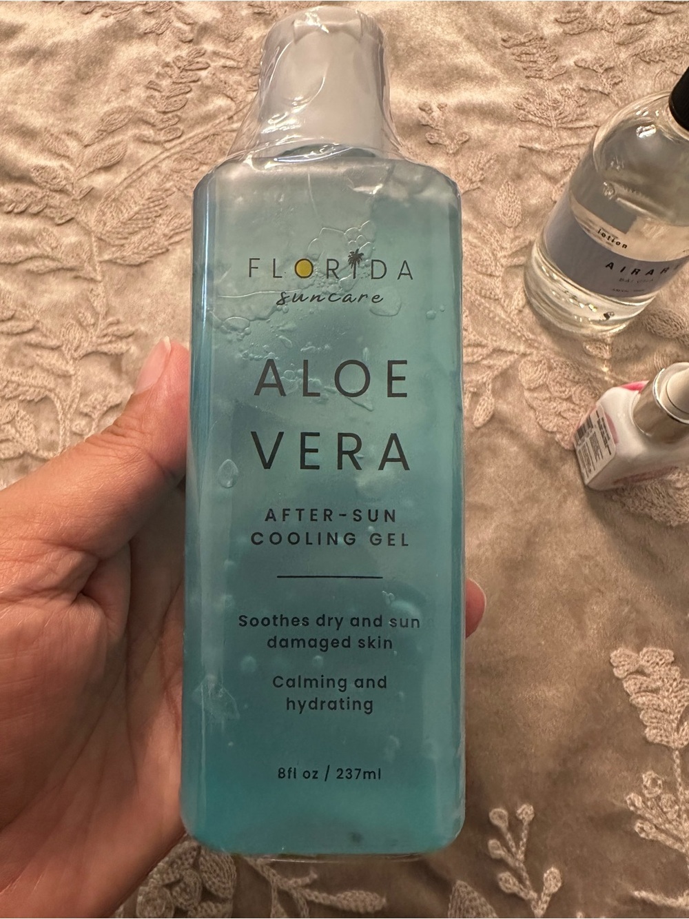 Suncare Aloe Vera After-Sun Cooling Gel - Blue